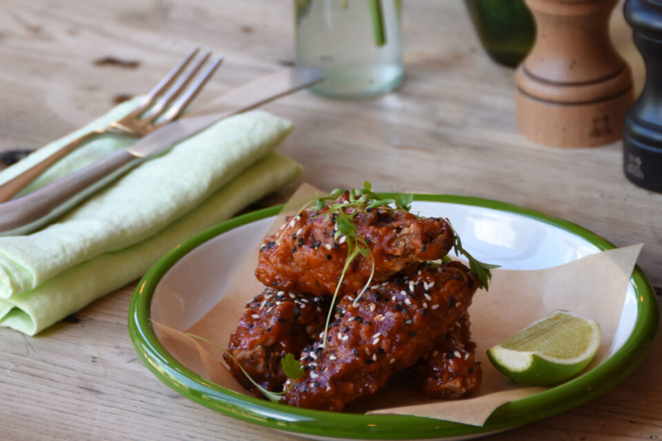 Buttermilk Fried Chicken Wings with Chilli & Sesame
