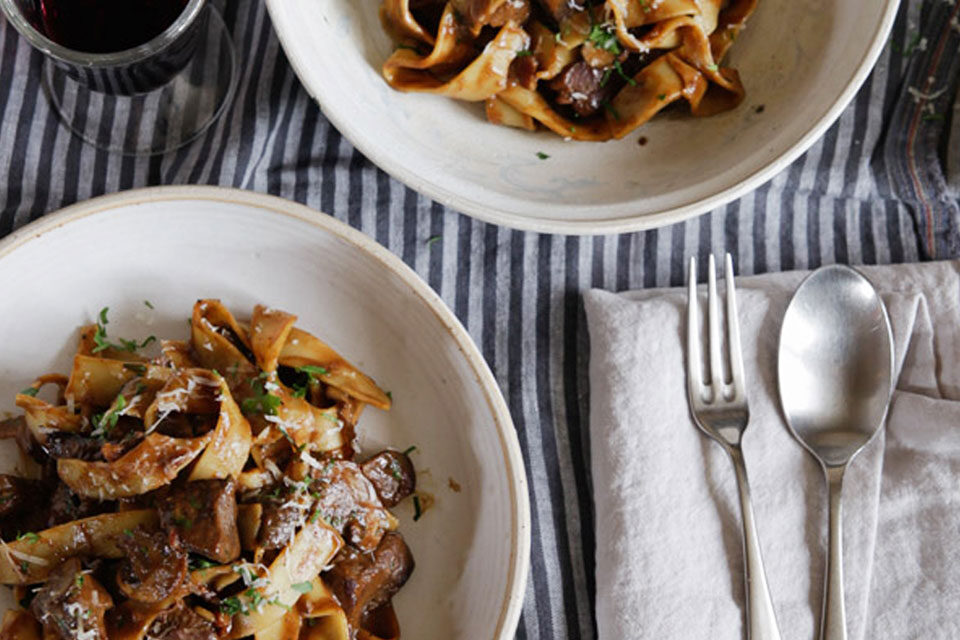 Venison Ragu with Pappardelle Recipe